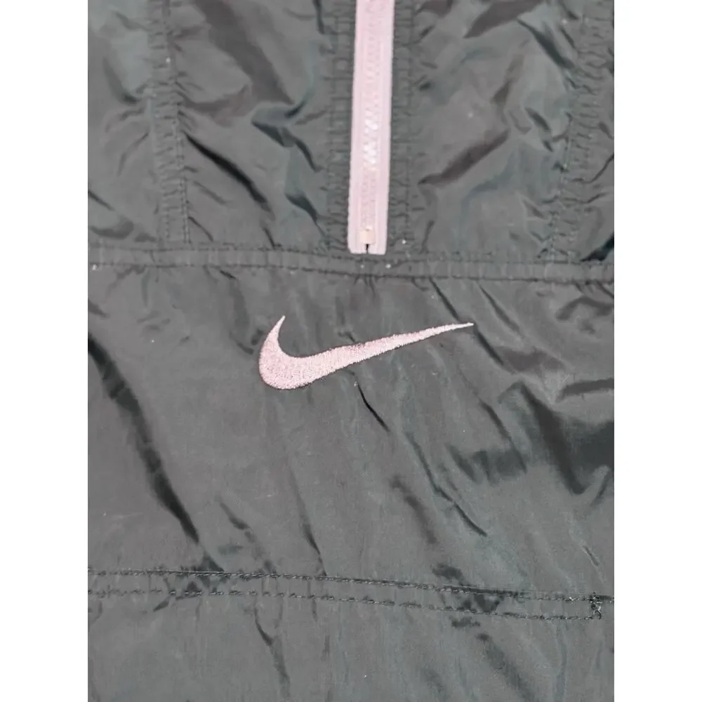 Vintage Nike Jacket Mens 2XL Green Half Zip Pullover Windbreaker Air‎ Swoosh 90s